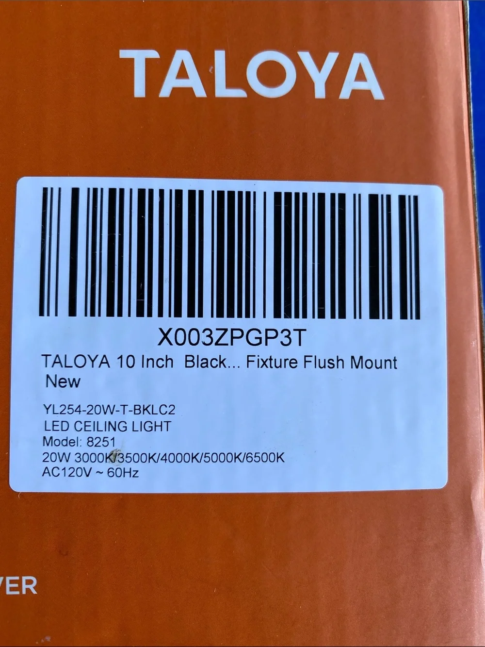 Taloya MOON Surface-Mounted Light - Orange